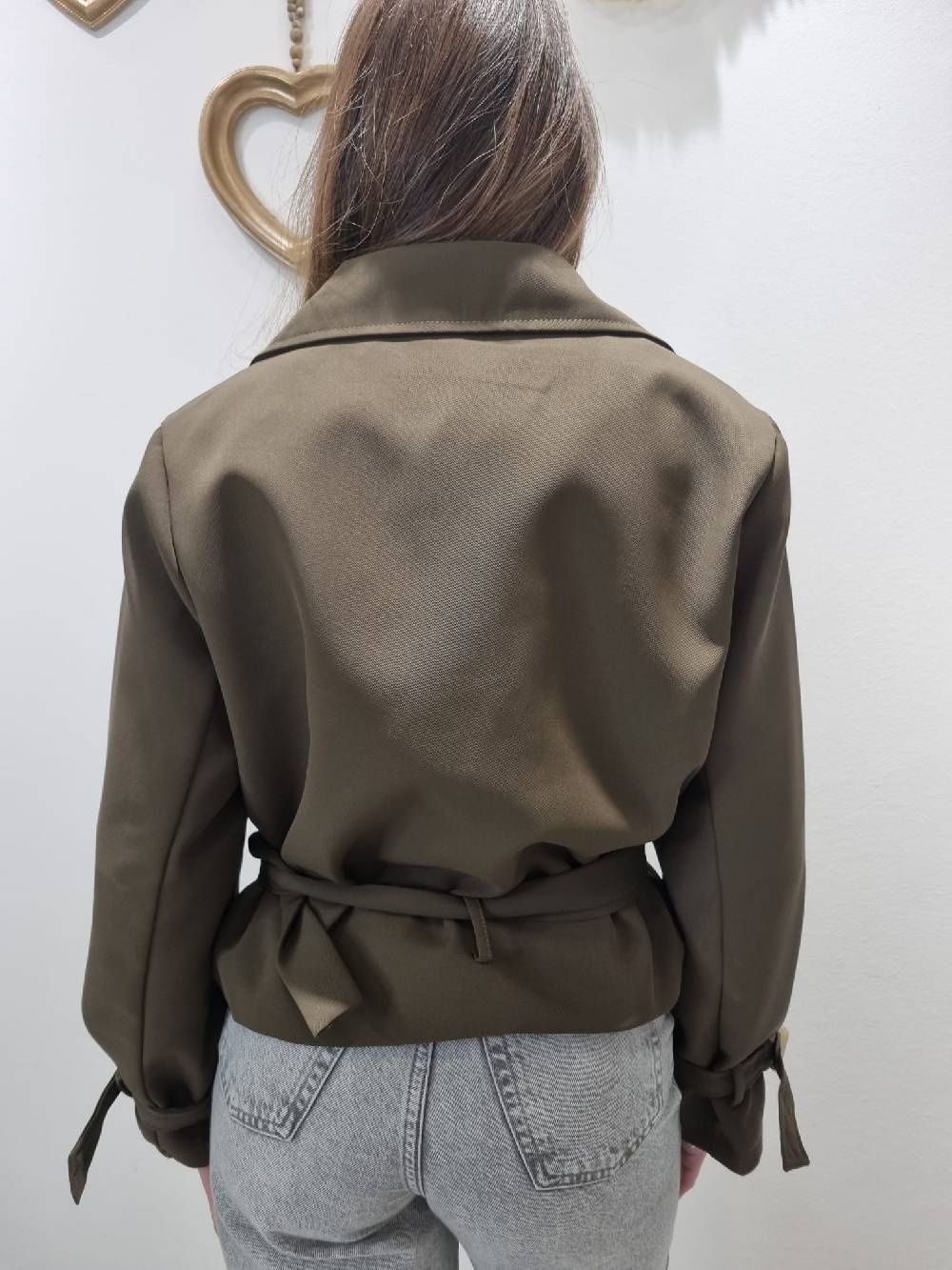 Le Chicche Trench Crop Nuovo