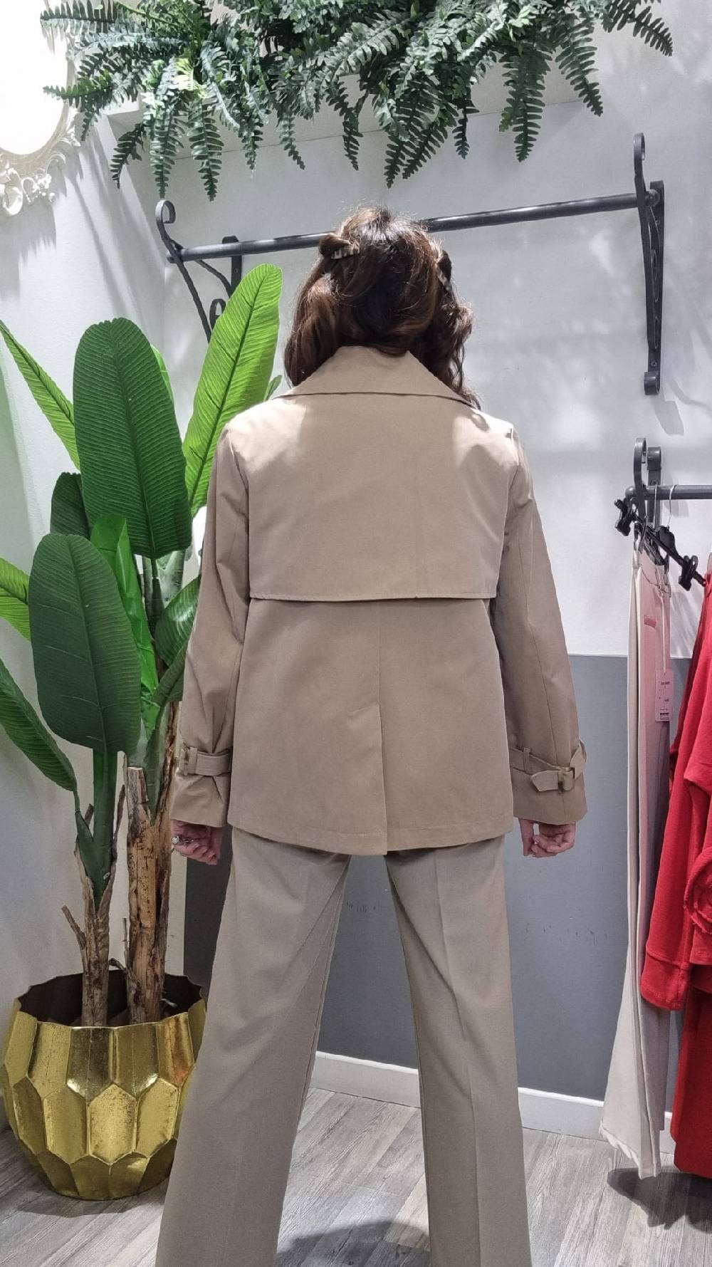 Le Chicche Trench Midi Biscotto Promozione