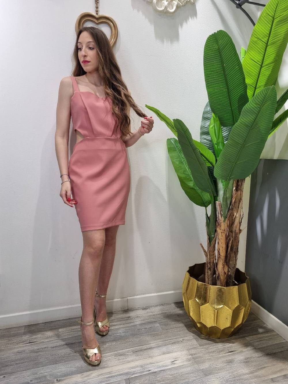 Le Chicche Abito Cut Out Prezzo Ridotto