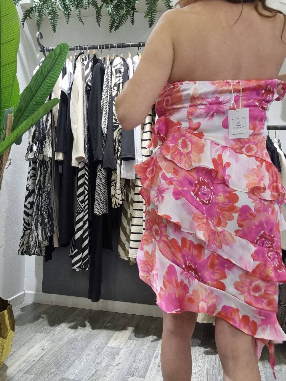 Le Chicche Abito Floreale Sconto