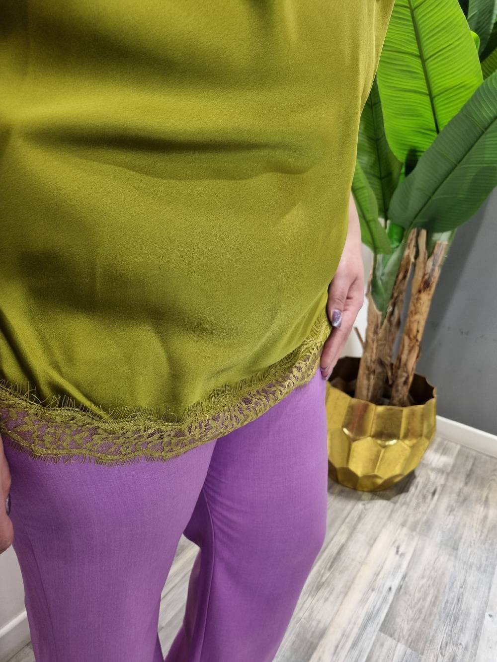 Le Chicche Top Spalla Larga Curvy Saldi Di Fabbrica