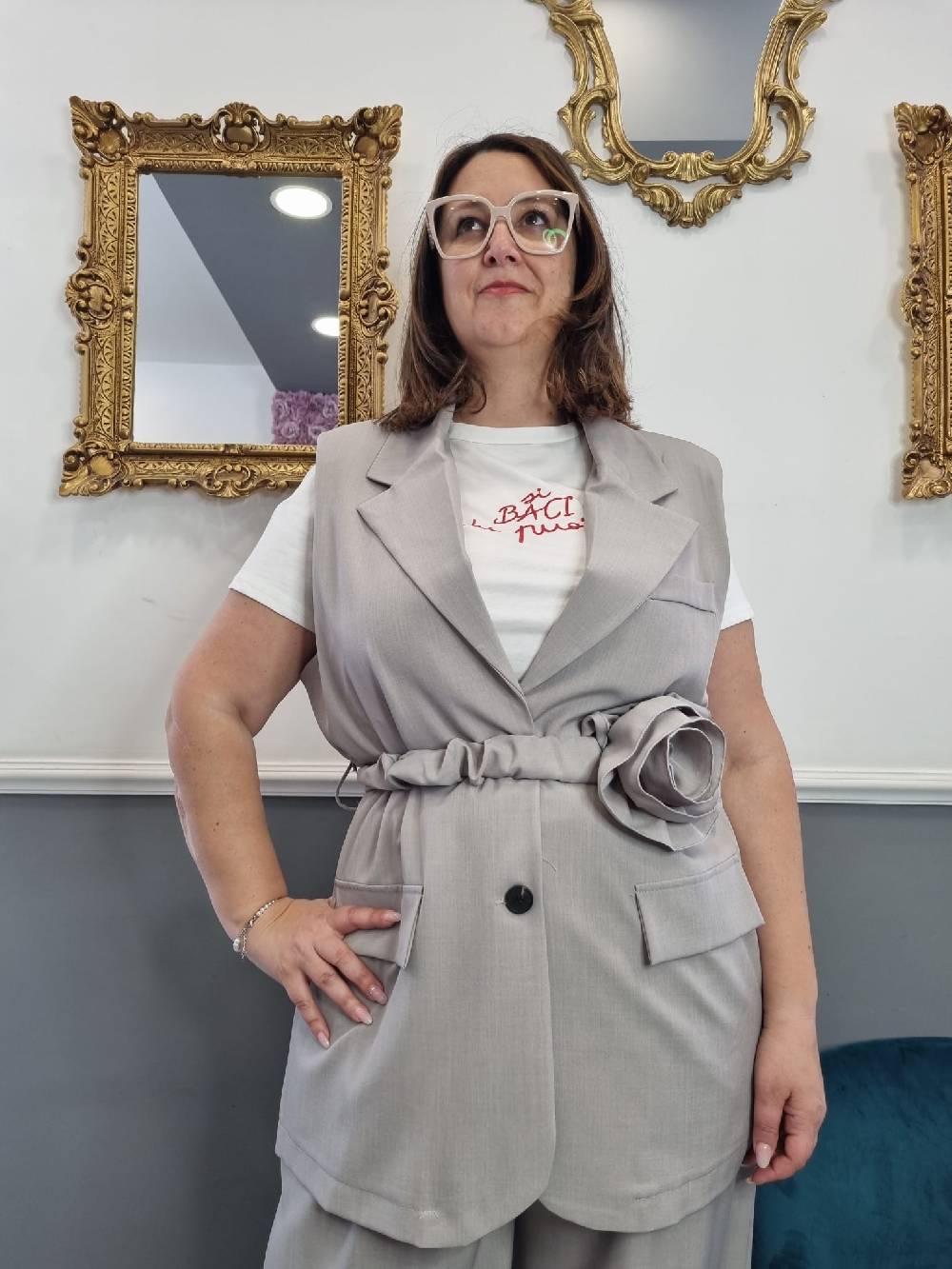 Le Chicche Tailleur Sabbia Curvy Sottocosto