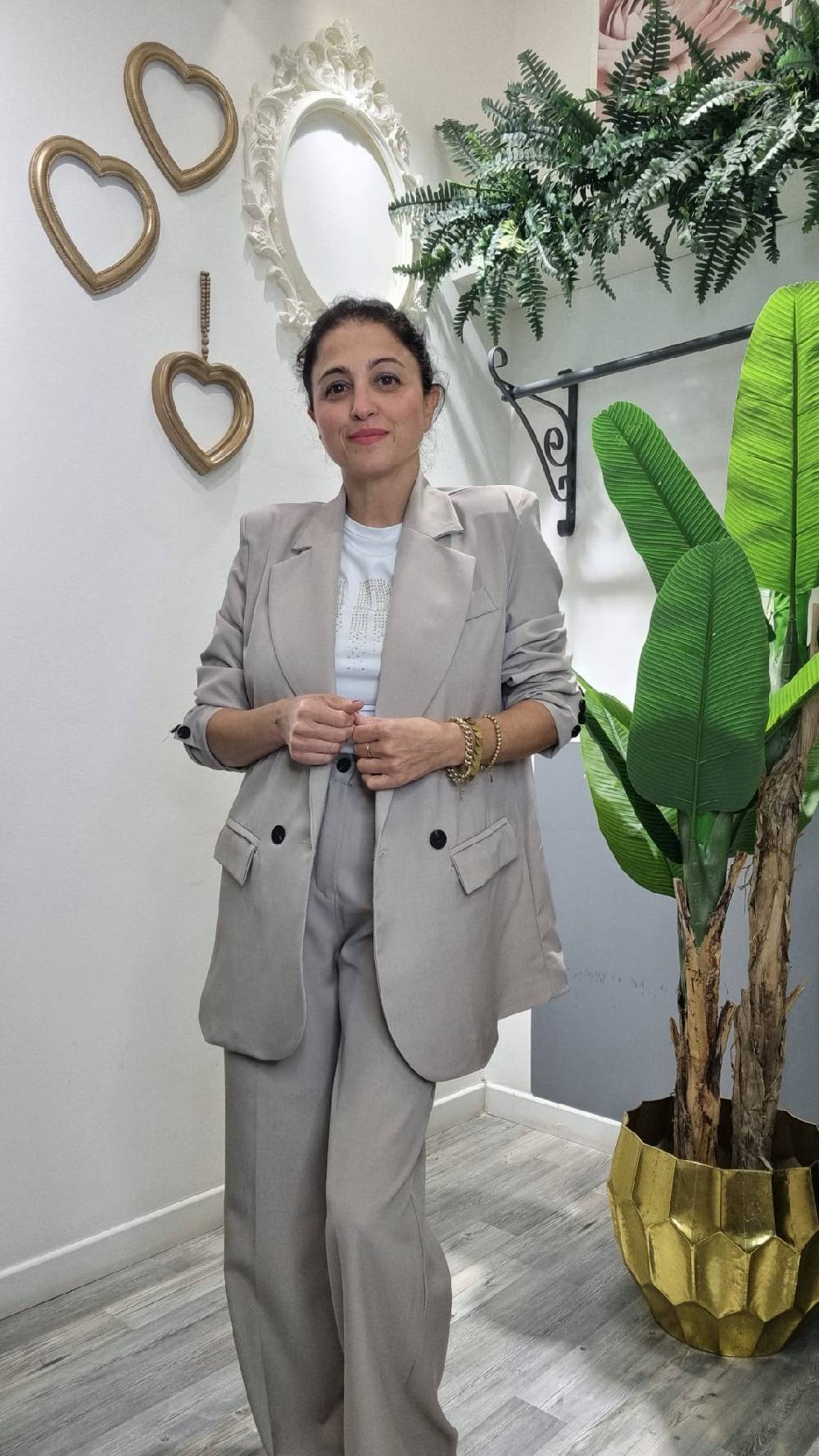 Le Chicche Tailleur Sabbia Giacca Convenienza