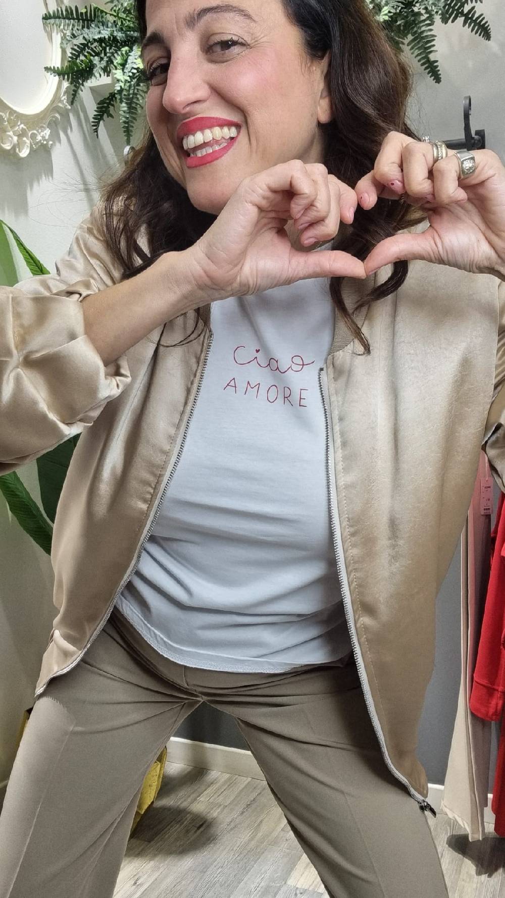 Le Chicche Bomber Rosa Satinato Offerte