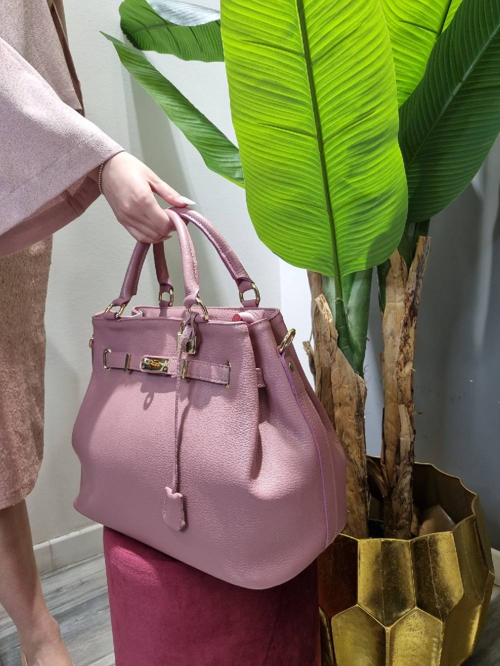 Le Chicche Borsa Kelly Pelle Vendita Economica