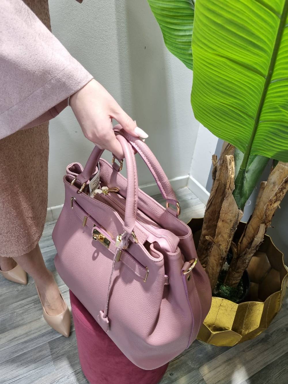 Le Chicche Borsa Kelly Pelle Vendita Economica