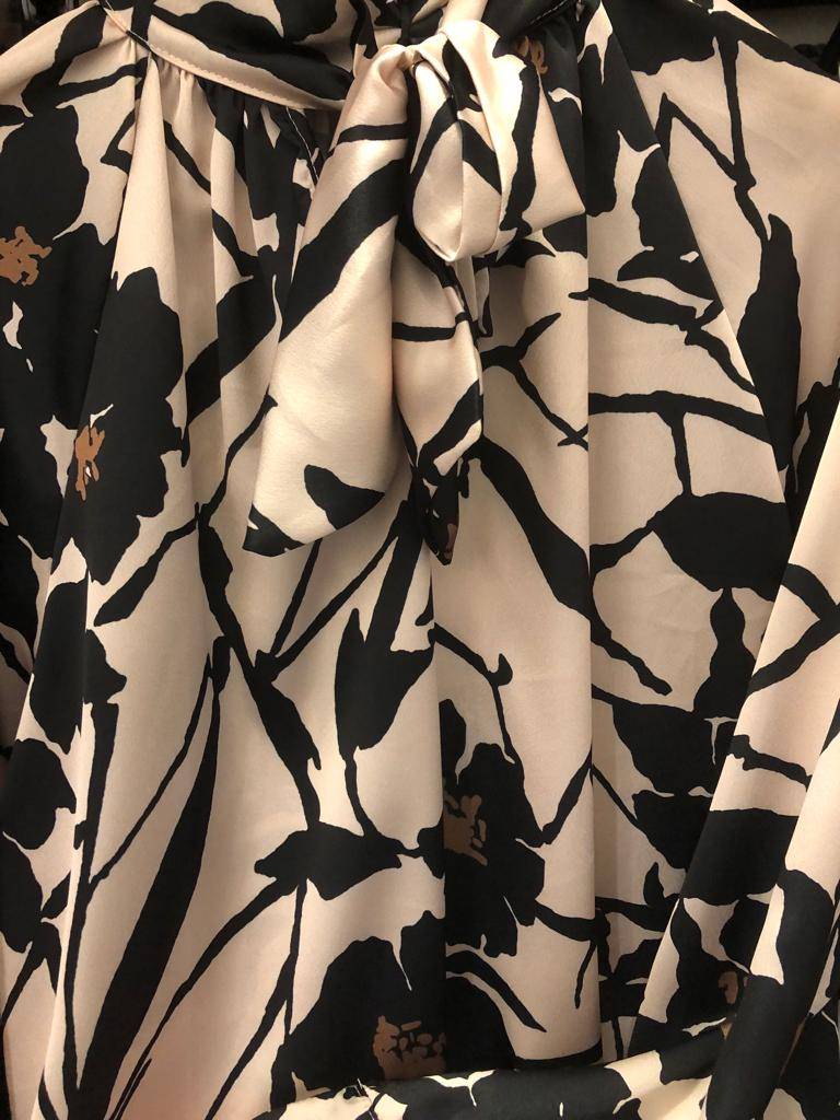 Le Chicche Blusa Fiocco Fantasia Spedizione Gratuita