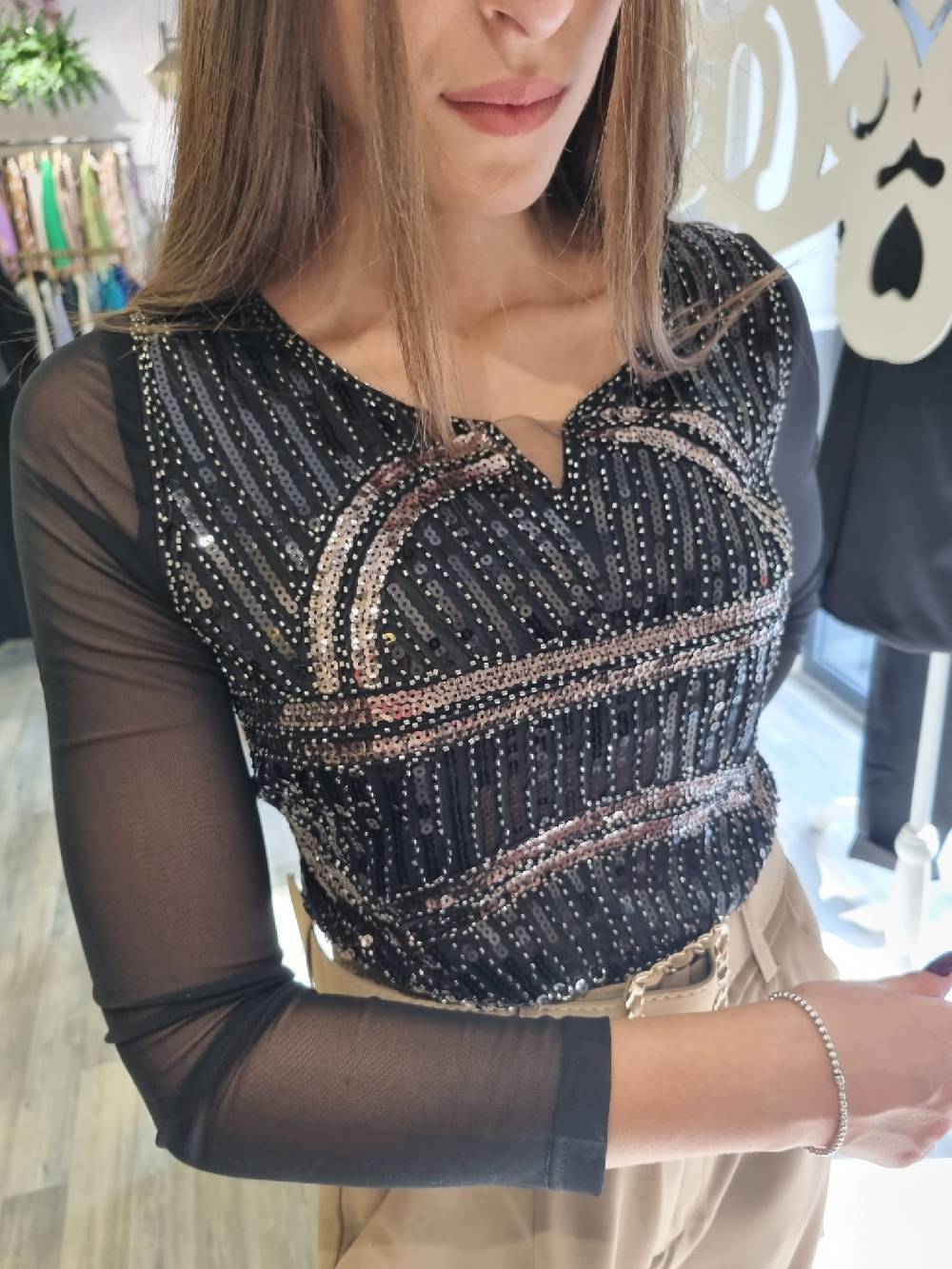 Le Chicche Body paillettes Fino Al -60%