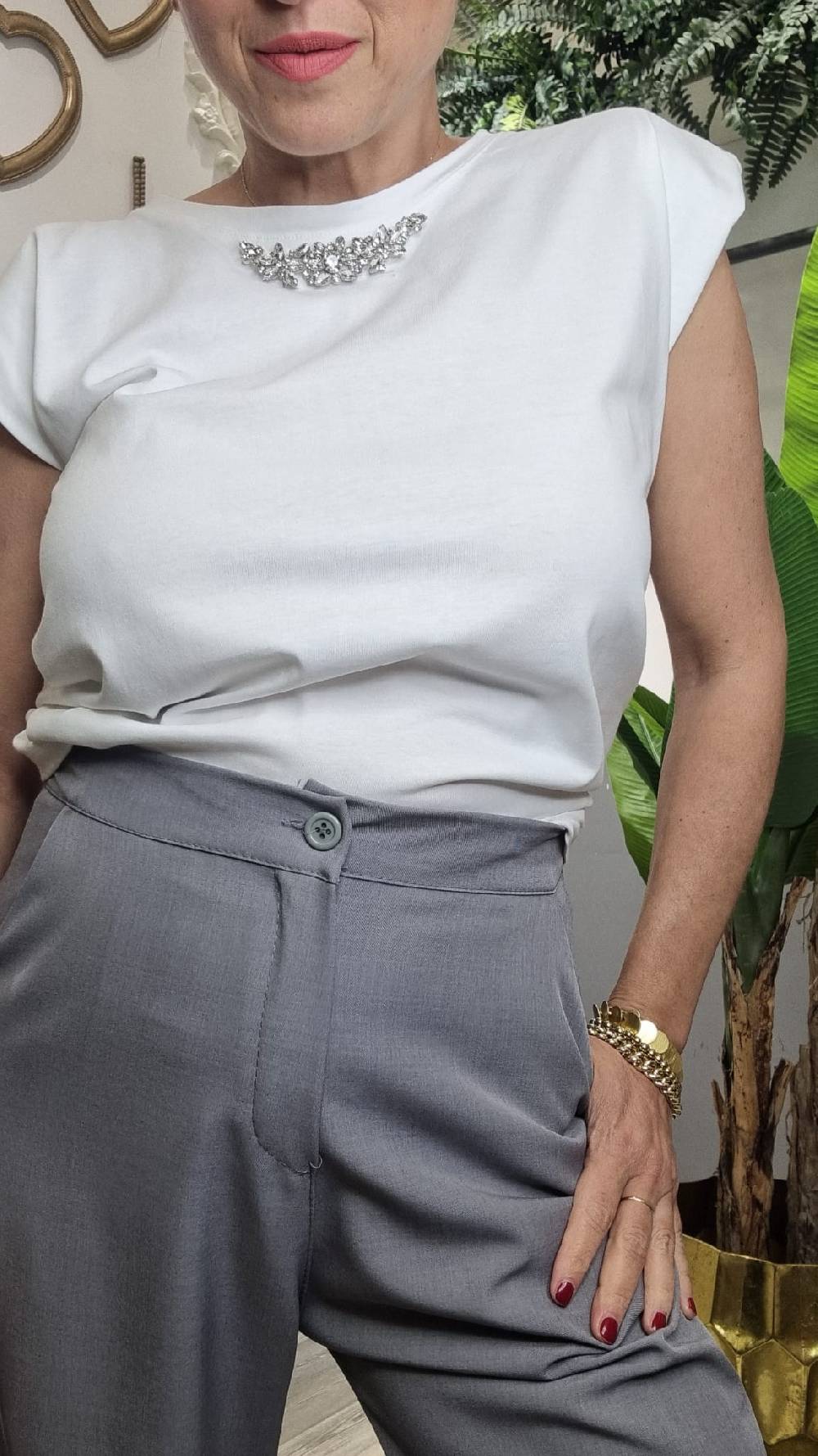 Le Chicche T-shirt Smanicata 404 Qualità Garantita