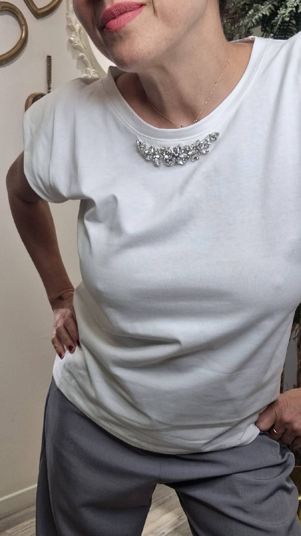 Le Chicche T-shirt Smanicata 404 Qualità Garantita