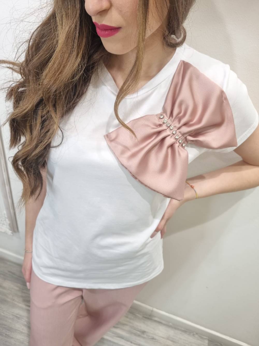 Le Chicche T-Shirt Fiocco Qualità Garantita