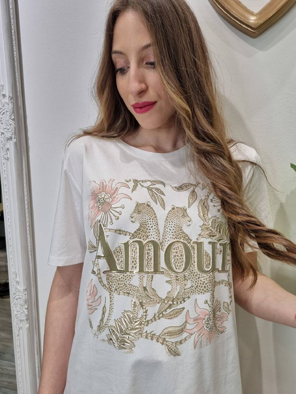 Le Chicche T-shirt Amour Vendita Calda