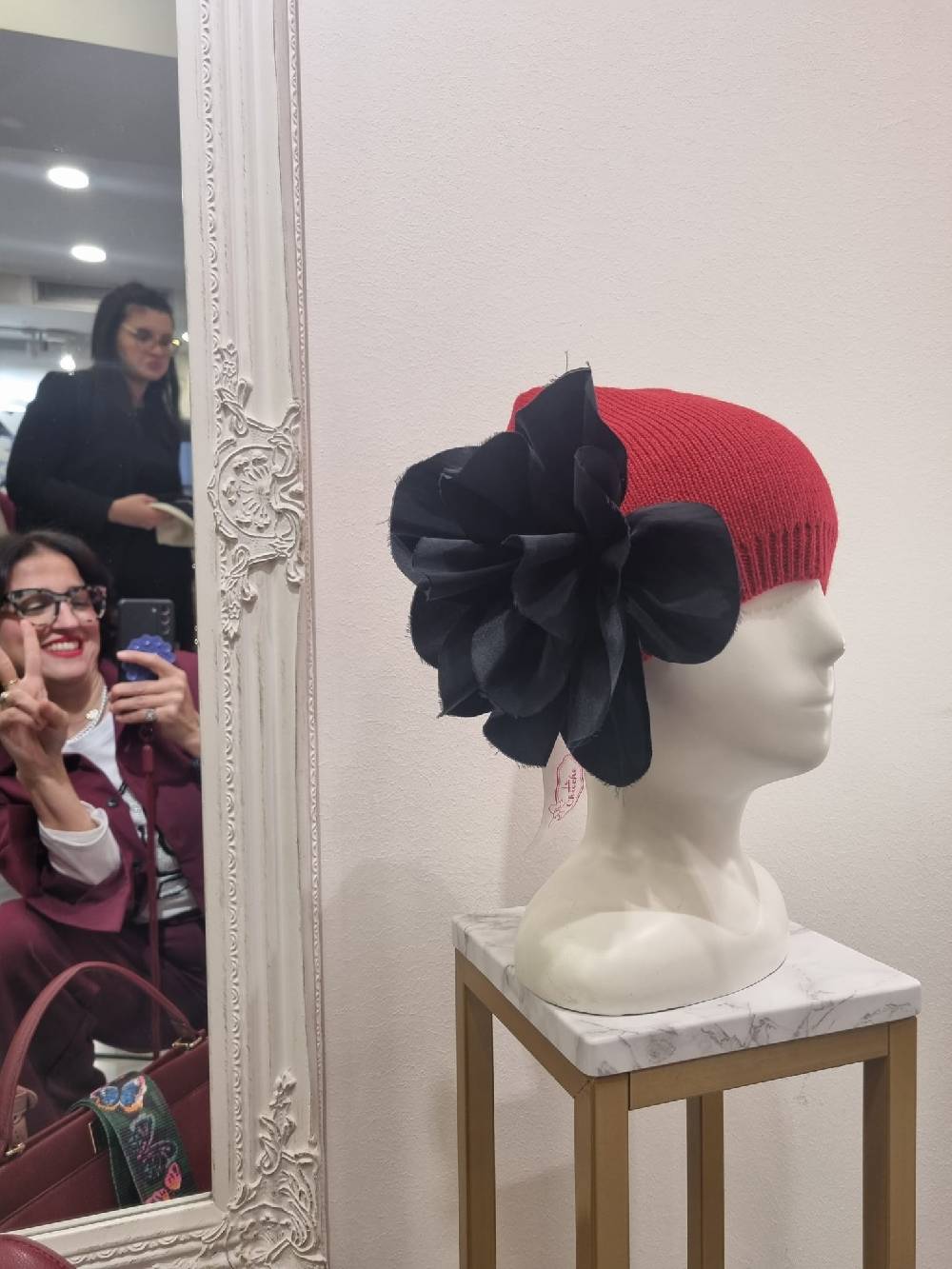Le Chicche Cappello Cuffia Red Affare Del Giorno