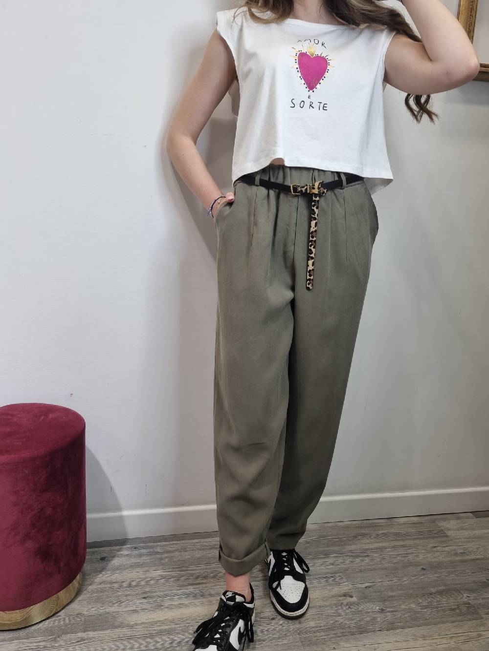 Le Chicche T-shirt “Amor e Sorte” Italy
