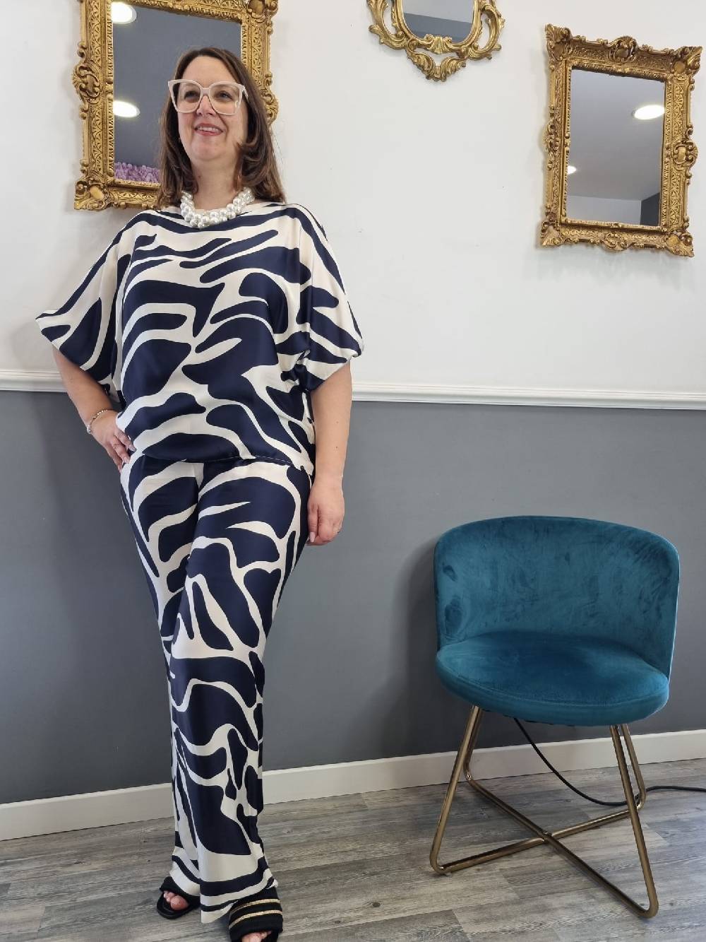 Le Chicche Coordinato Blusa 855 Spedizione Gratuita