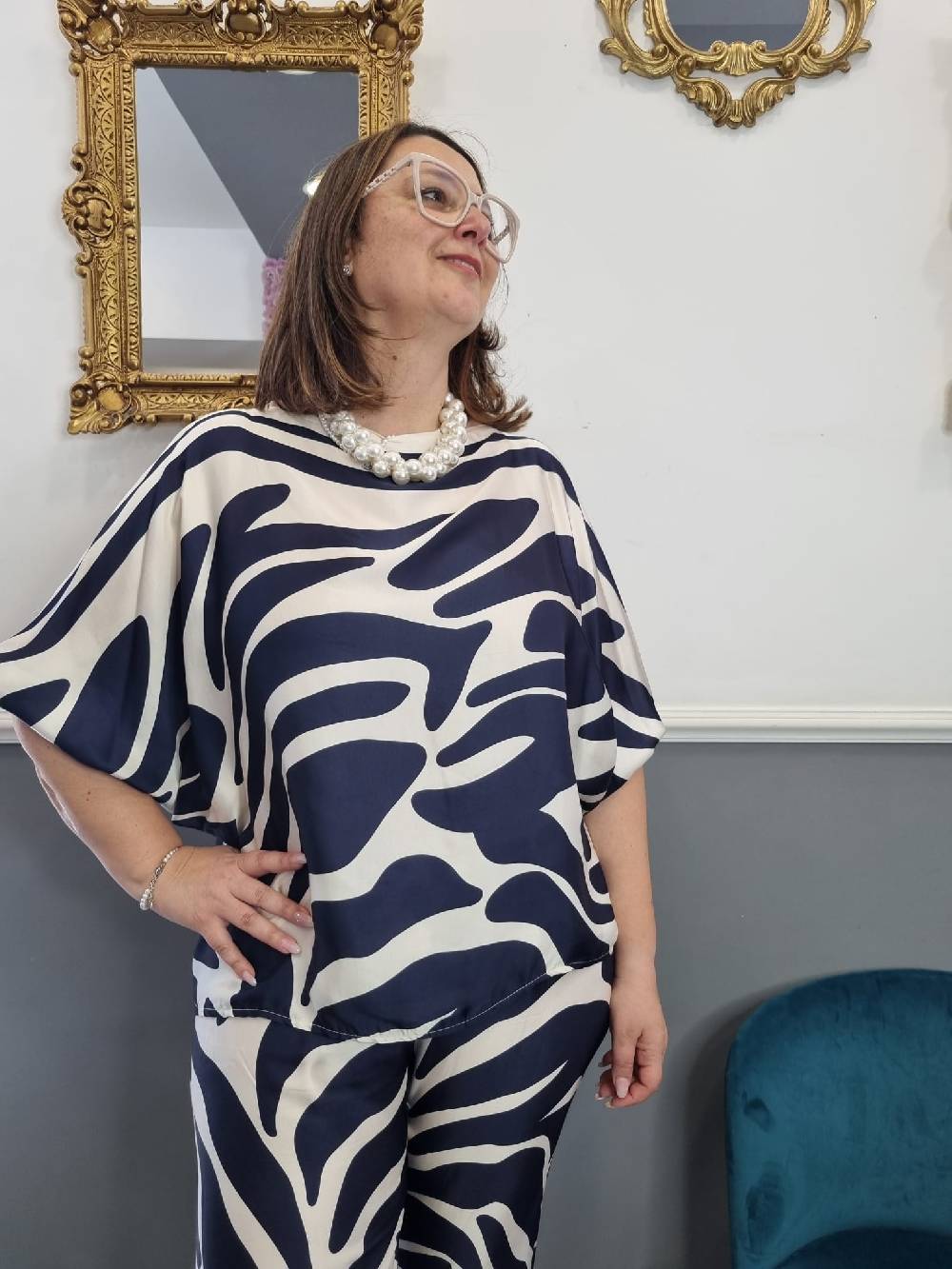 Le Chicche Coordinato Blusa 855 Spedizione Gratuita