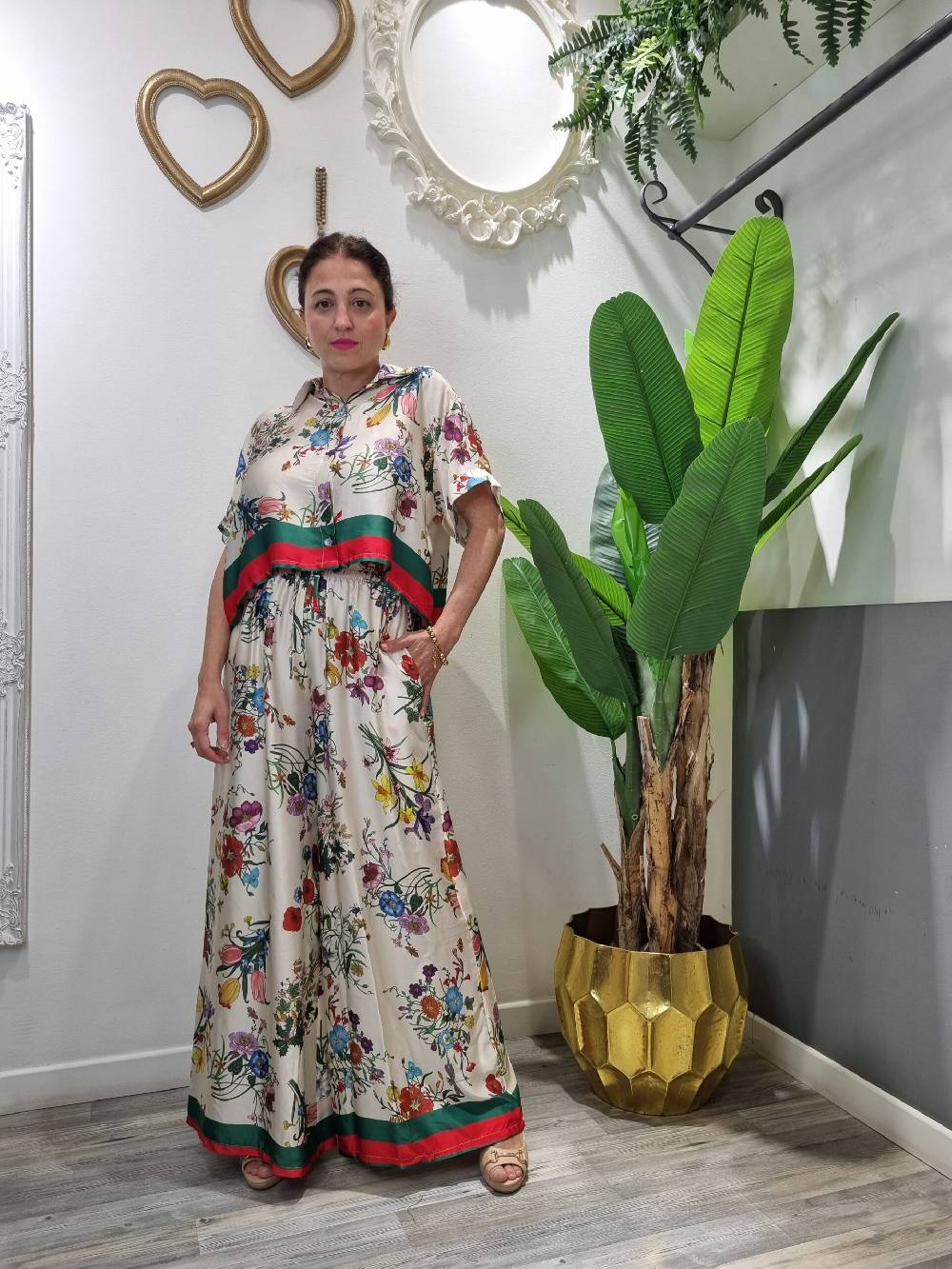 Le Chicche Coordinato Flora Pantalone Negozi Online