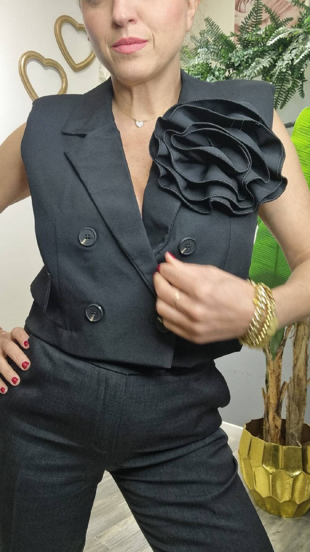 Le Chicche Coordset 981 Gilet Sottocosto