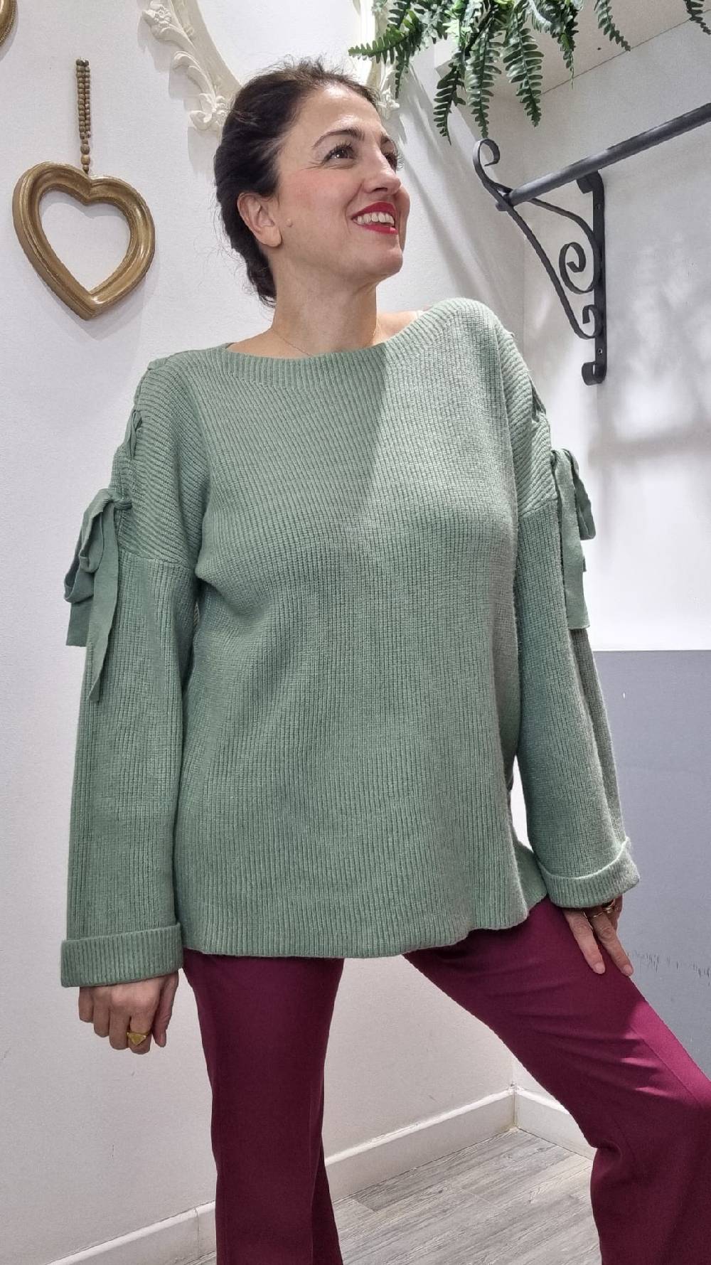 Le Chicche Pullover Intreccio Outlet