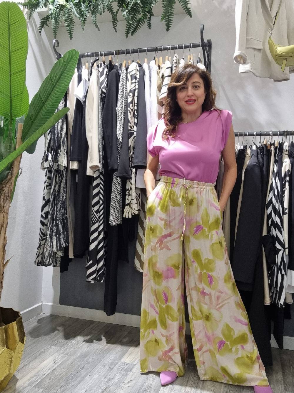 Le Chicche Pantalone Viscosa 760 Flash Sale