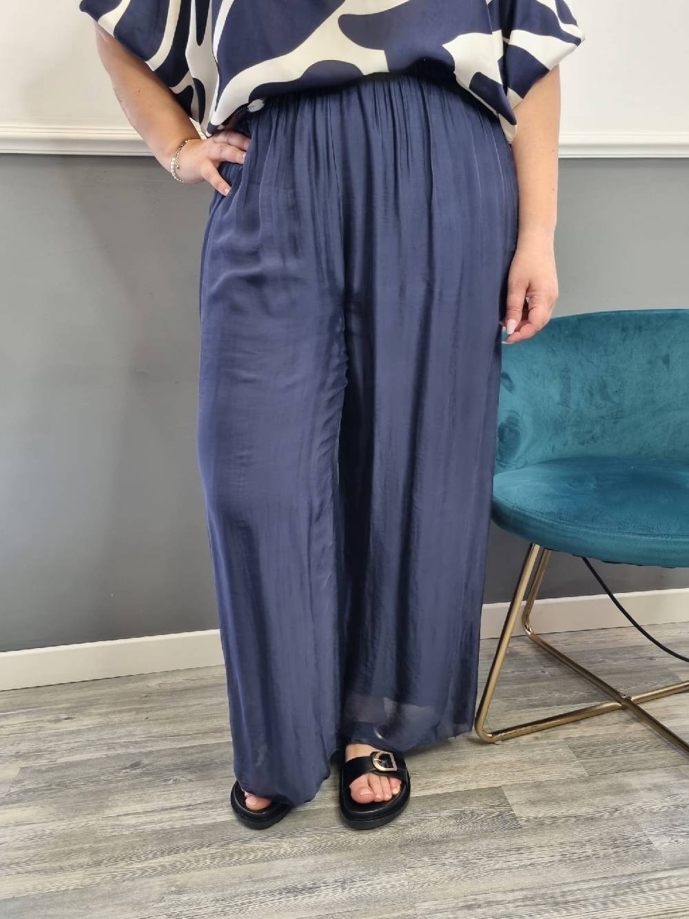 Le Chicche Pantalone Viscosa/Seta Shopping online