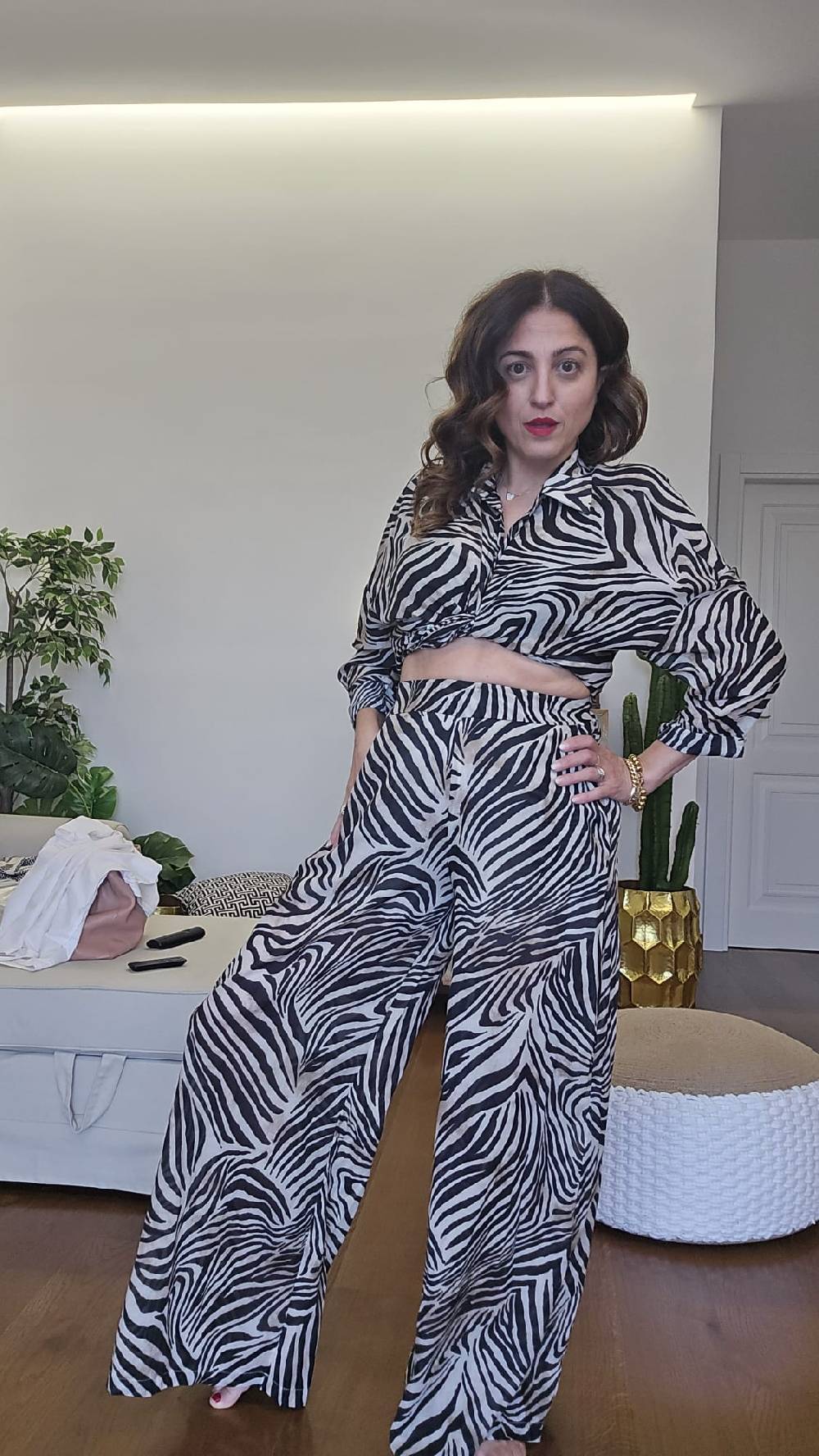 Le Chicche Coordset pantalone 013 Vendita calda