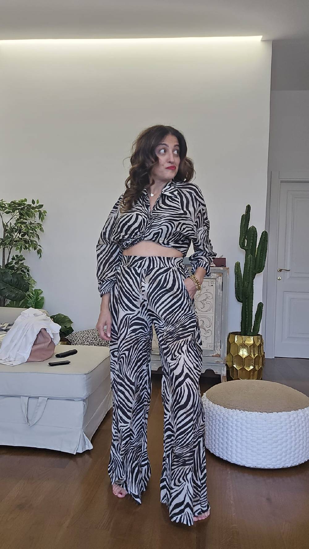 Le Chicche Coordset pantalone 013 Vendita calda