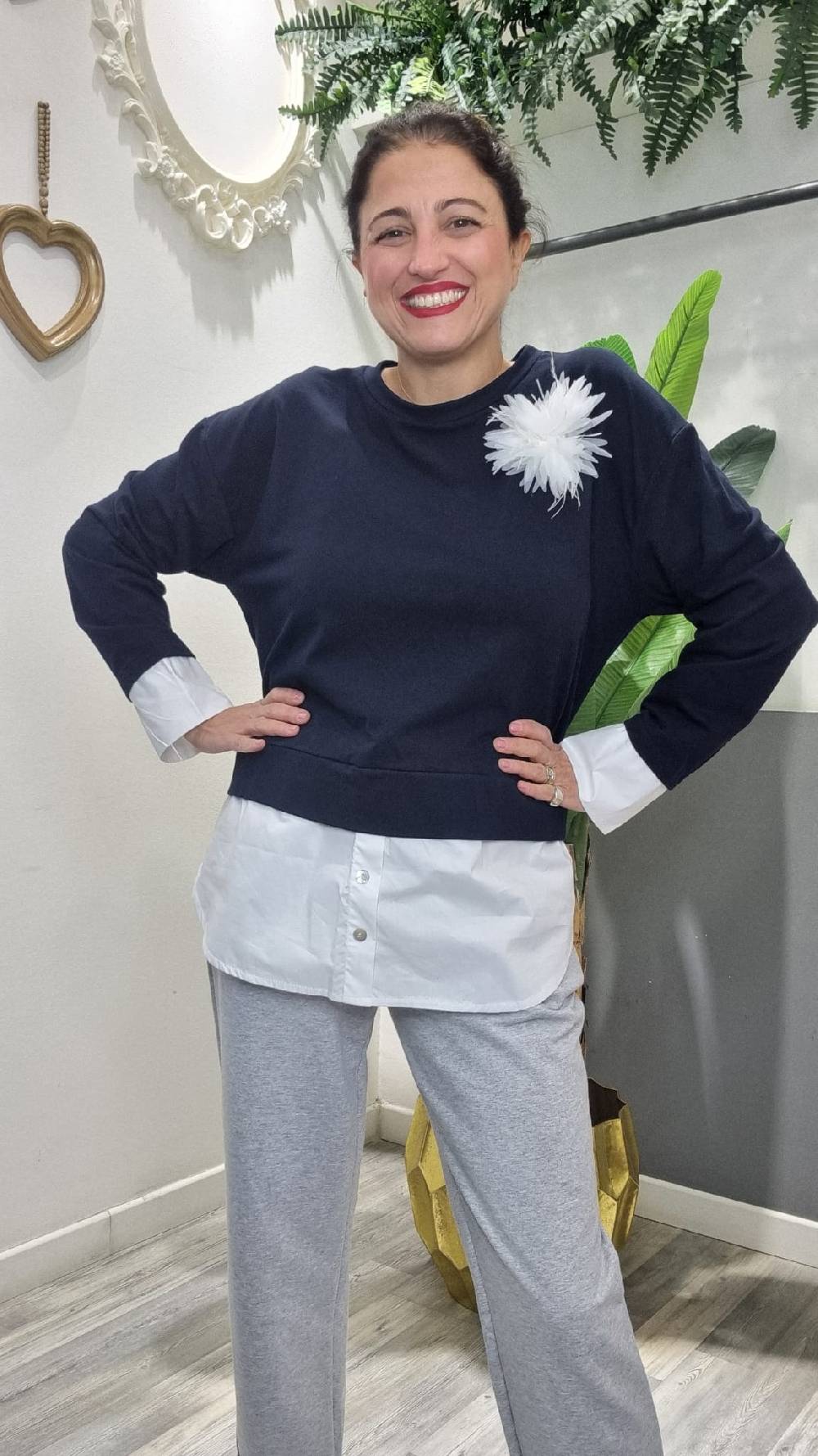 Le Chicche Felpa Inserto Camicia 108 Ultimo giorno