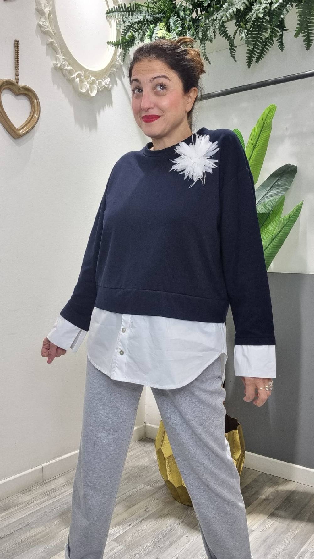 Le Chicche Felpa Inserto Camicia 108 Ultimo giorno