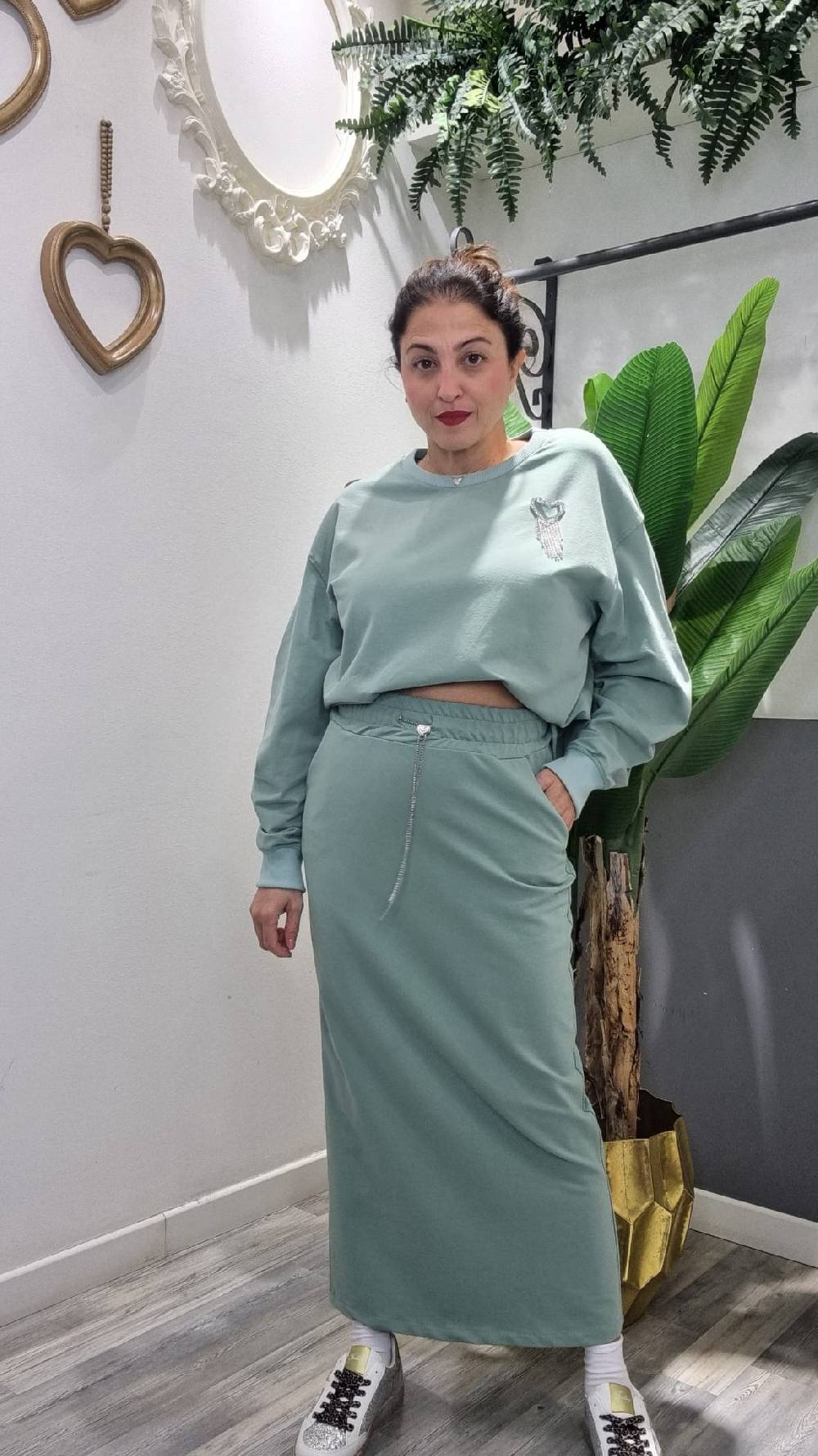 Le Chicche Felpa Menta Fino al 60% di sconto