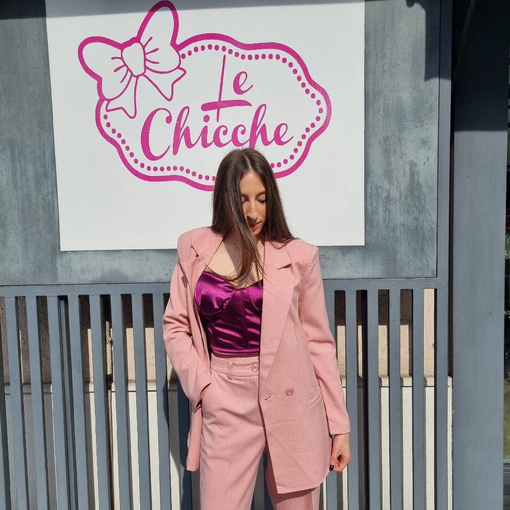 Le Chicche Giacca Rosa Cotone Spedizione gratuita