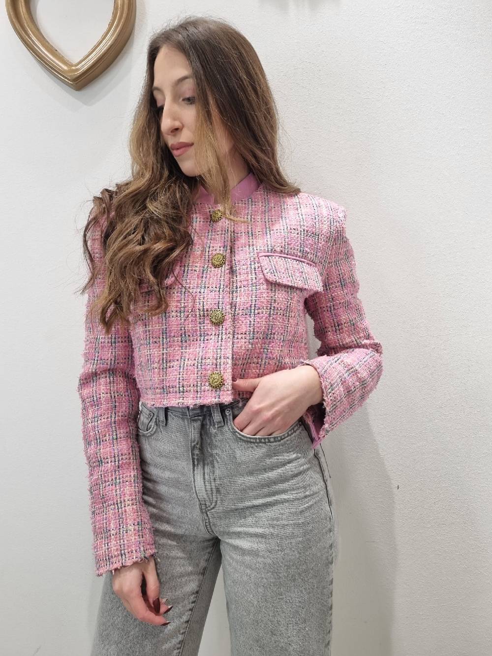 Le Chicche Giacca Tweed 335 Flash Sale