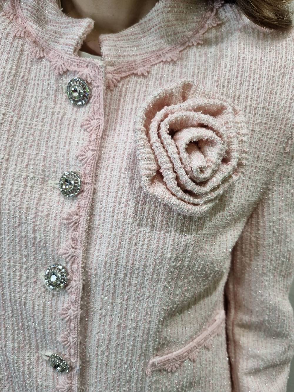 Le Chicche Giacca Tweed Pink Shopping online