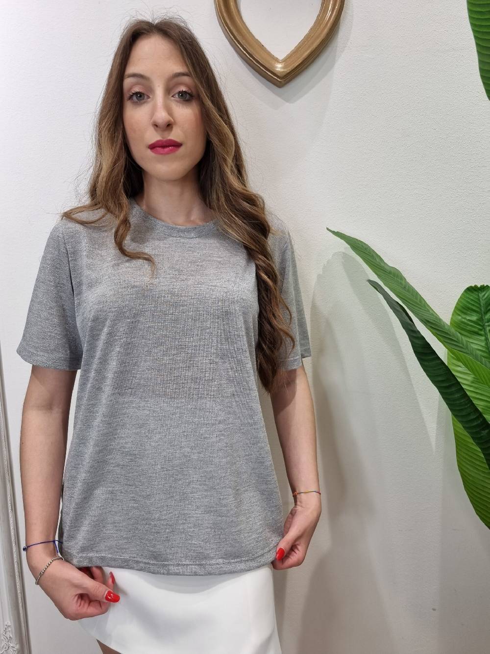 Le Chicche Maglia Lurex Silver Enormi risparmi