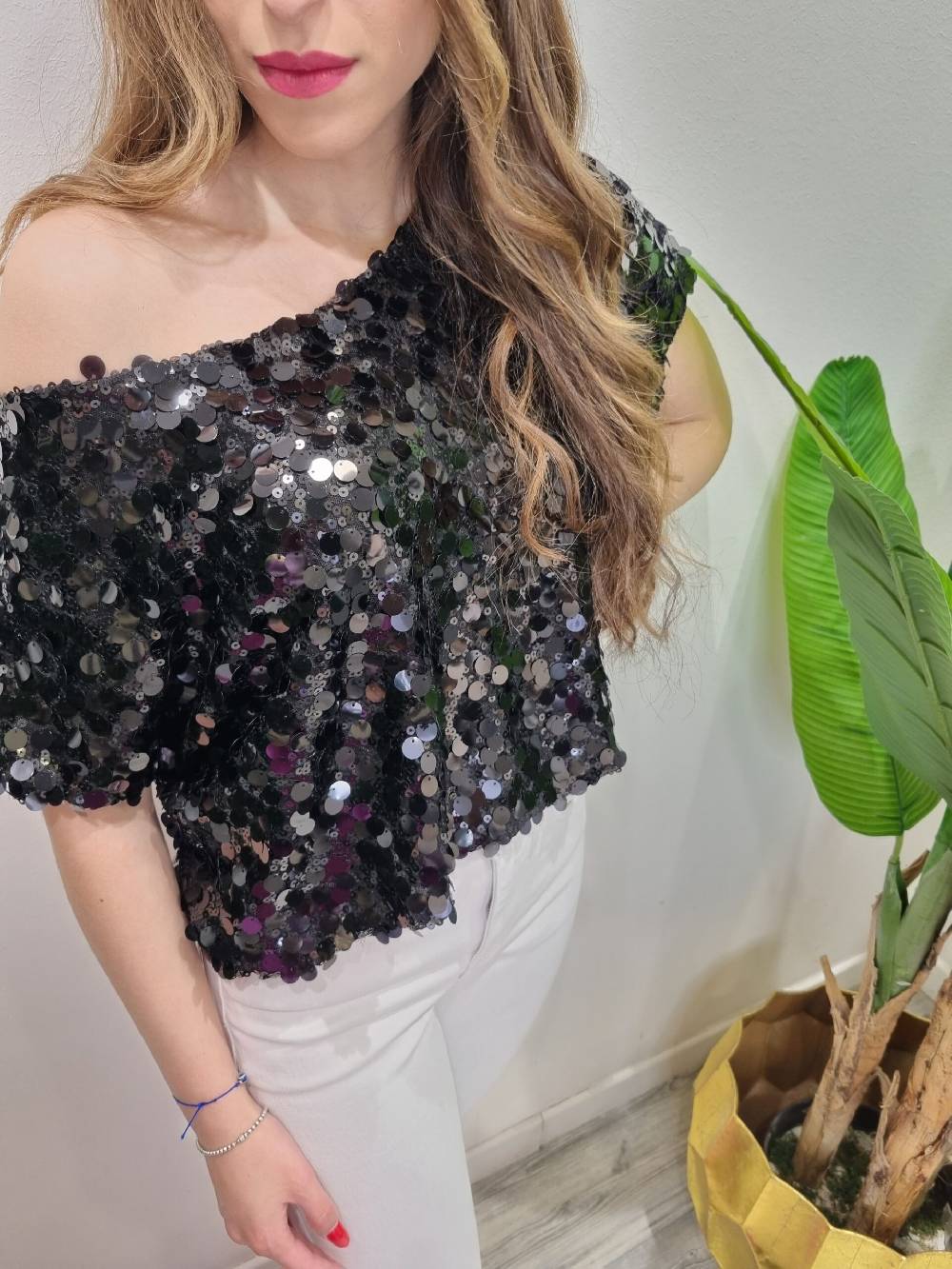 Le Chicche Maglia Paillettes 885 Prezzo basso
