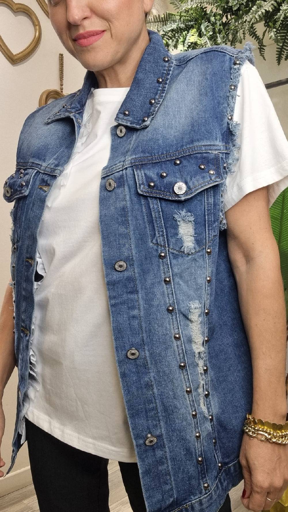 Le Chicche Gilet Jeans 217 Offerta speciale della fabbrica