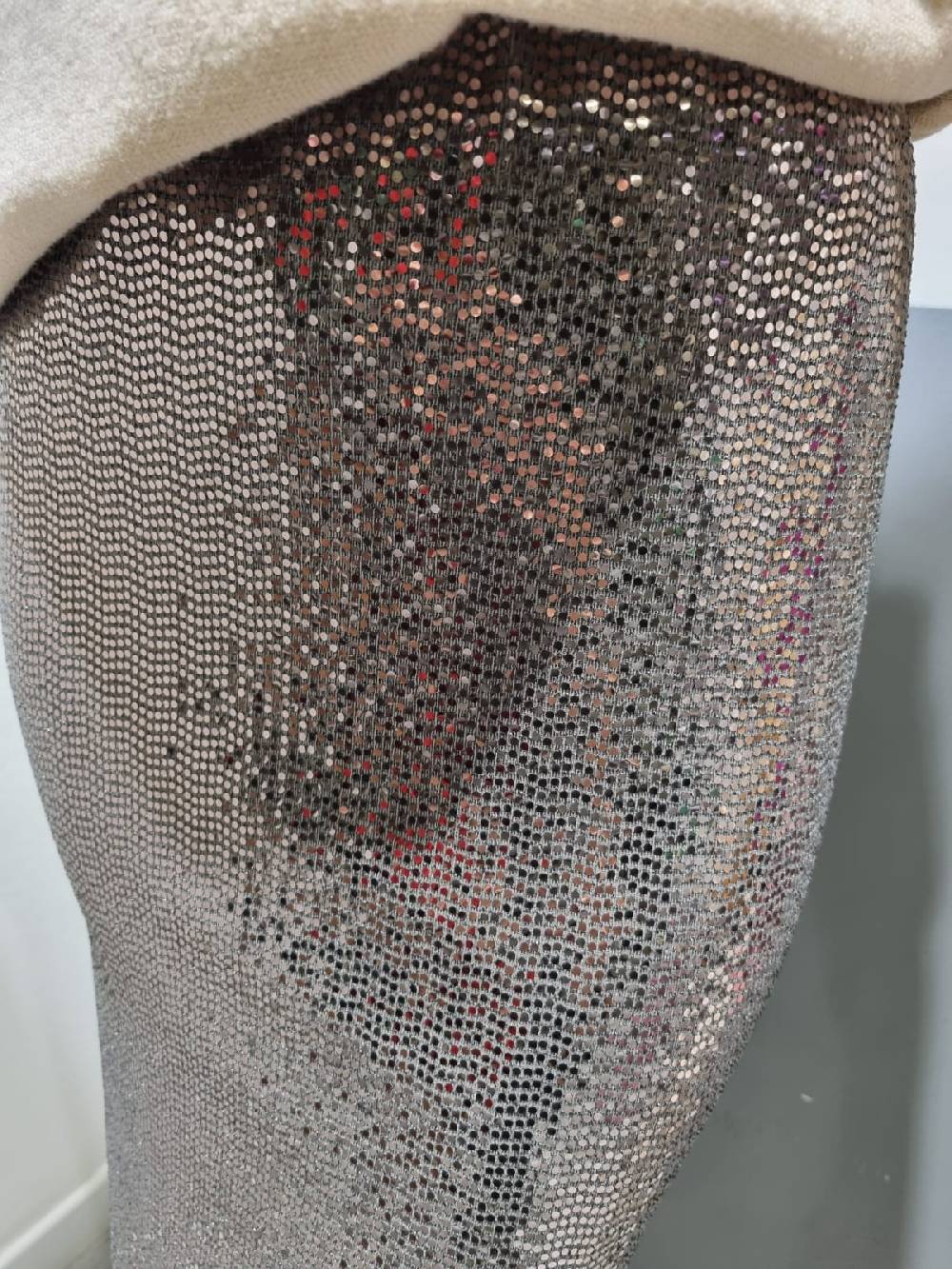 Le Chicche Gonna Metal Mesh Spedizione Gratuita