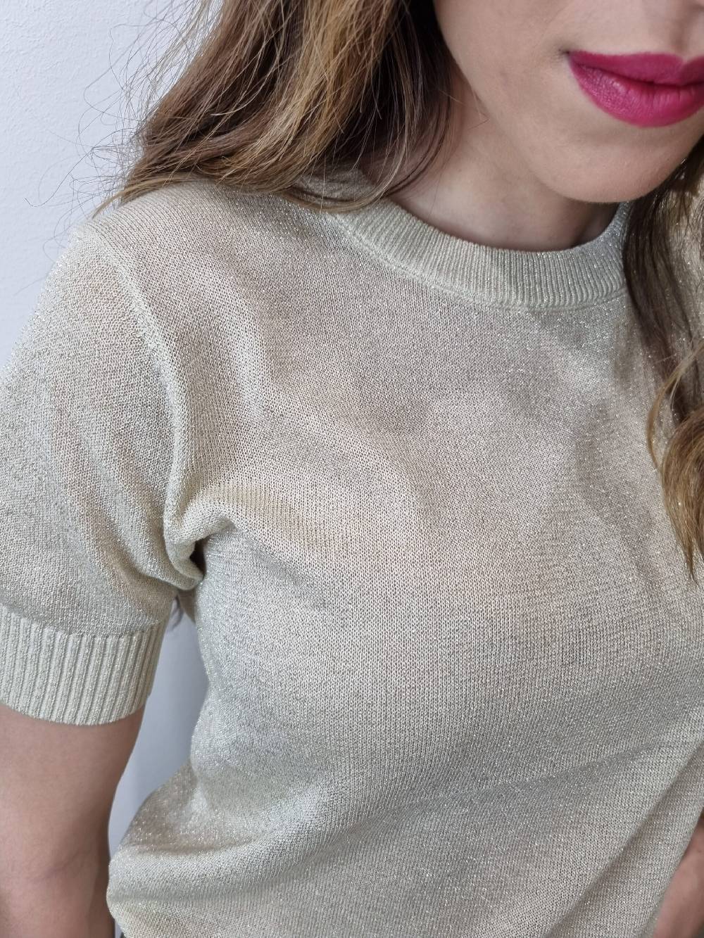 Le Chicche Maglia Lurex 297 Prezzo Ridotto