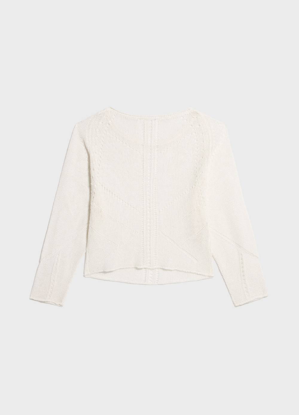 LES COPAINSMaglia tricot traforata Sottocosto