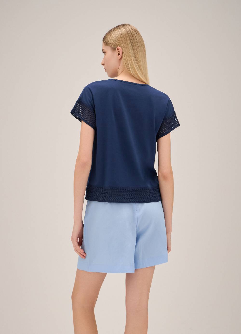 LES COPAINST-shirt con inserti a rete Offerta