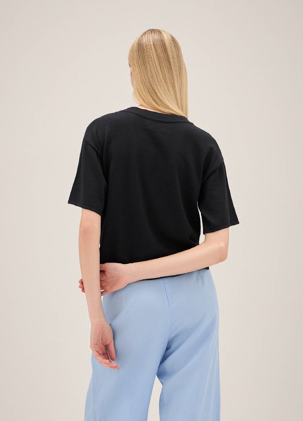 LES COPAINSMaglia tricot in cotone Economico