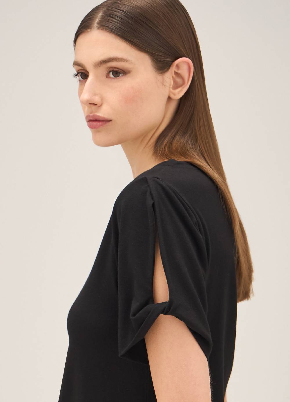LES COPAINST-shirt in cotone e modal Vendite Flash