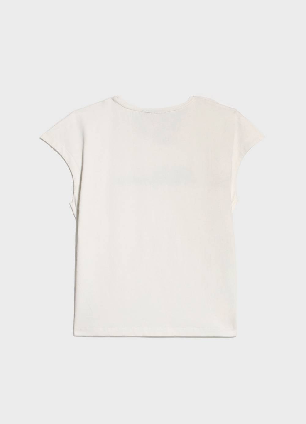 LES COPAINST-shirt con lettering ricamato Nuova