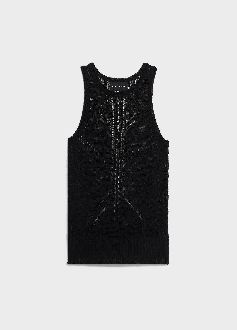 LES COPAINSCanotta tricot traforata Italia