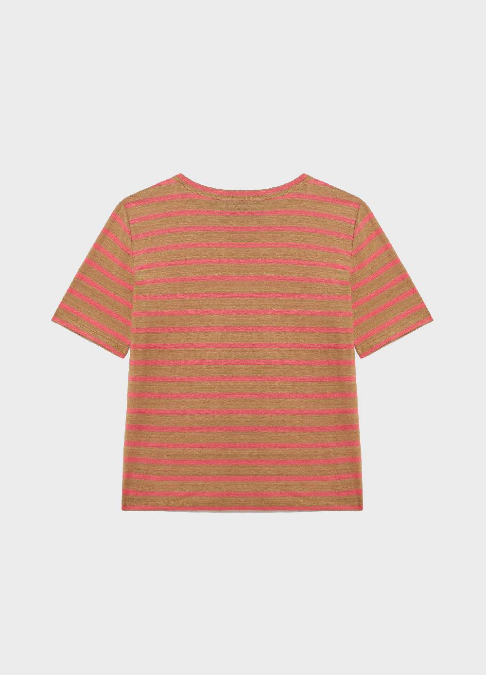 LES COPAINST-shirt a righe in lino Nuovo