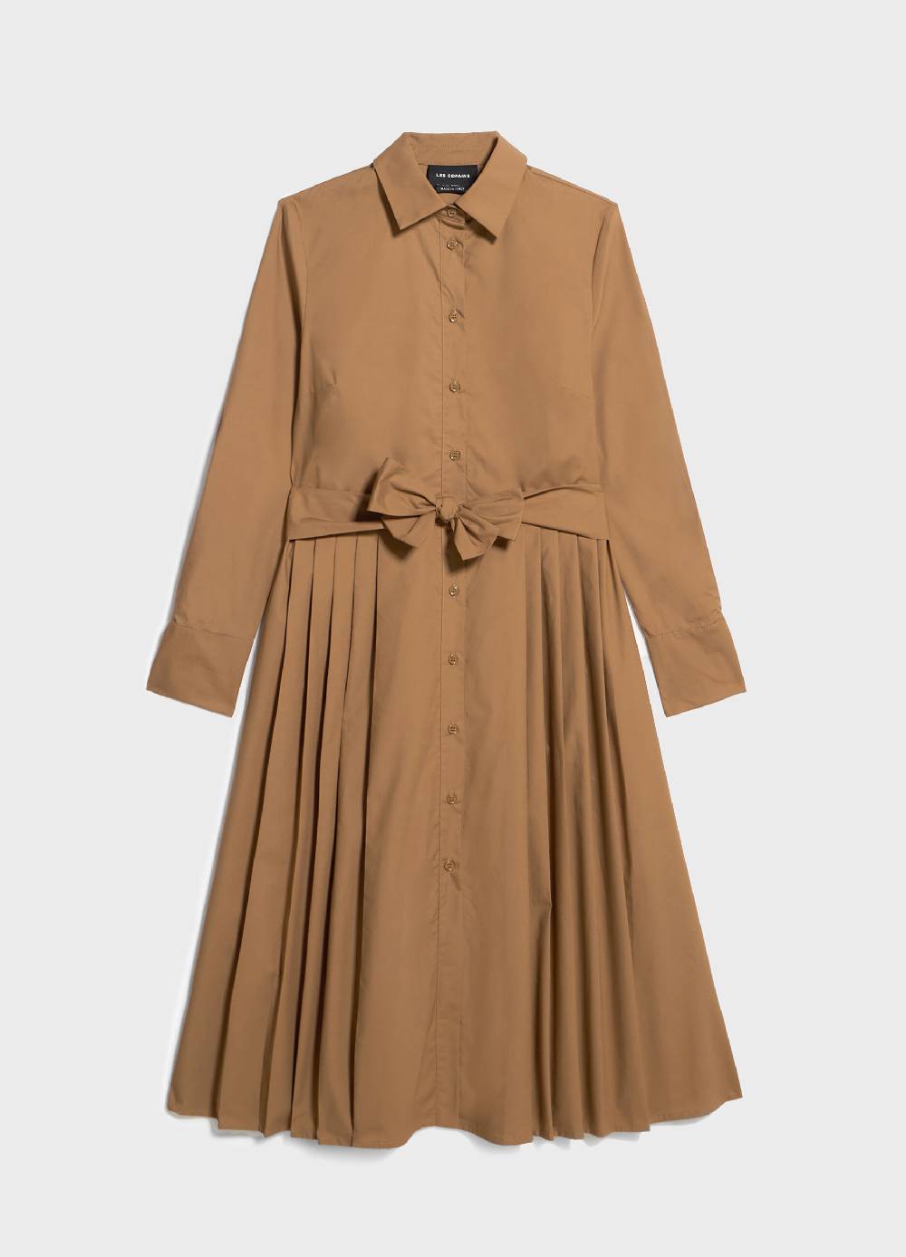 LES COPAINSAbito plissettato in puro cotone Shopping Online