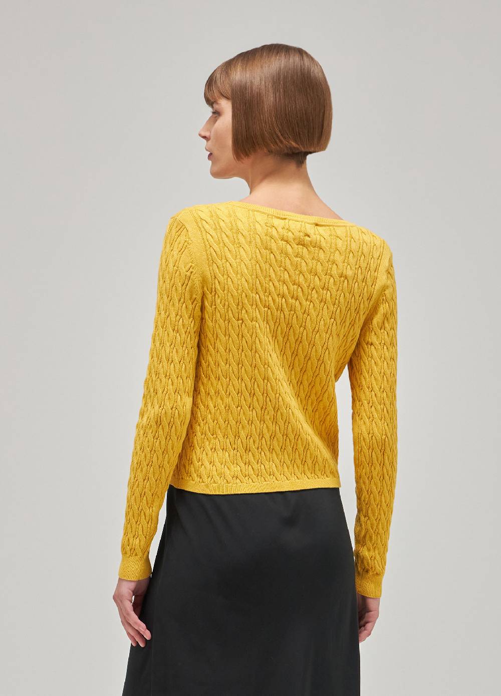 LES COPAINSMaglione tricot in cotone e seta Prezzo Ridotto