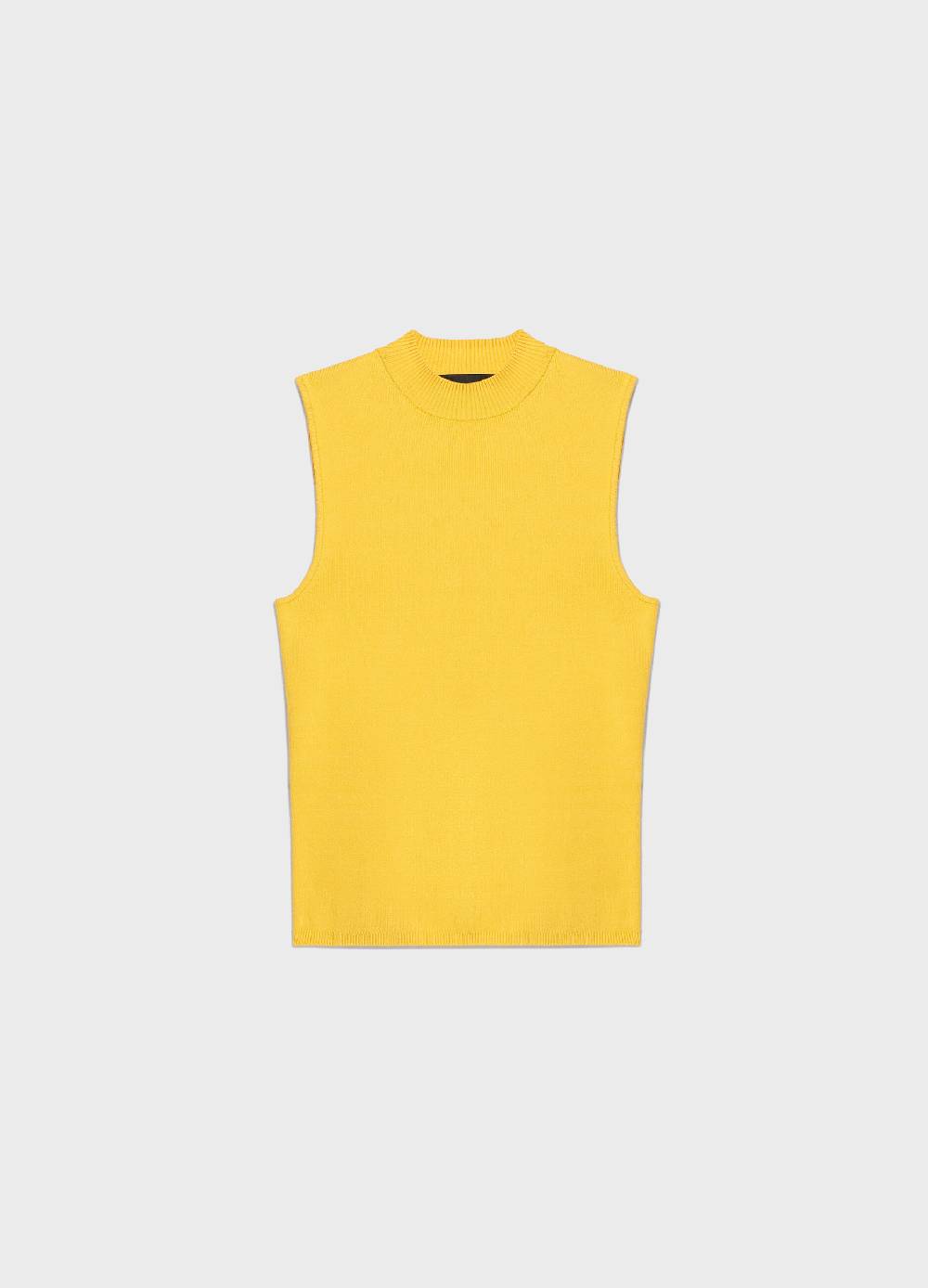 LES COPAINSTop tricot collo alto in misto viscosa Convenienza