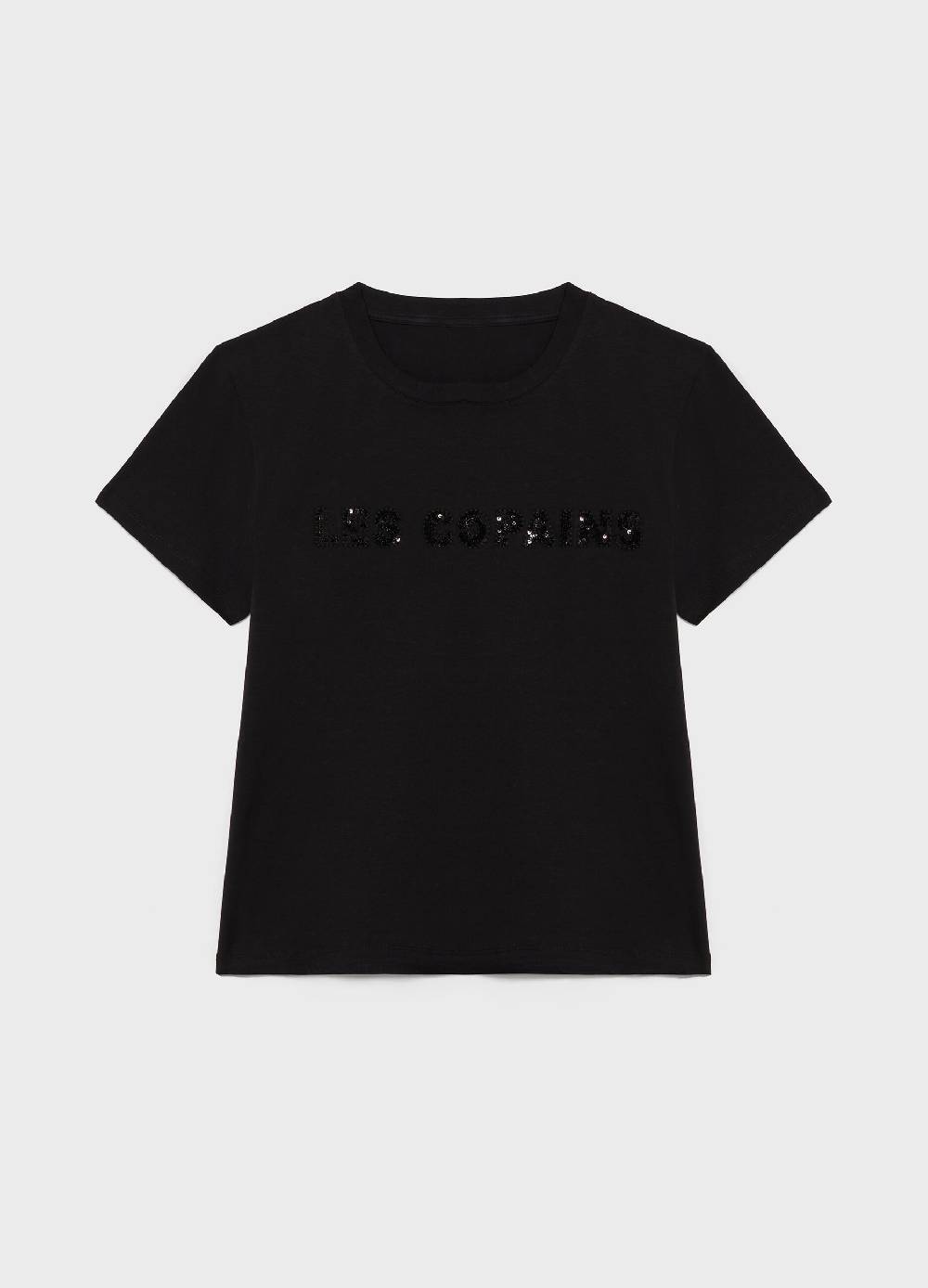 LES COPAINST-shirt a mezza manica in cotone stretch Presa