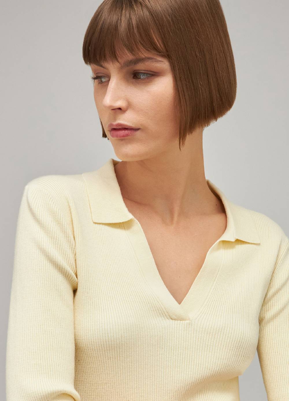 LES COPAINSMaglia tricot a costine Online